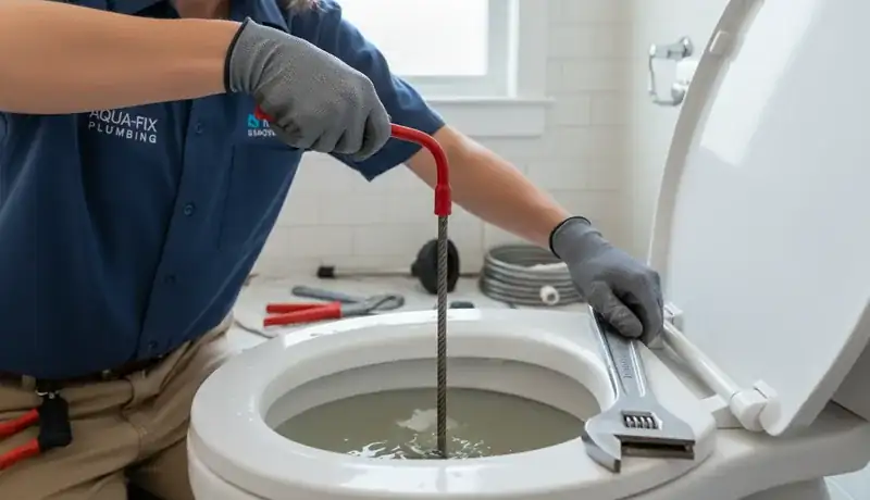 Expert Plumbing Pro - clogged-toilet-repair